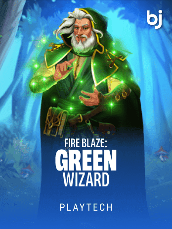 Fire Blaze_ Green Wizardpng icon